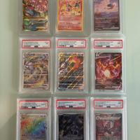 Lotto 9 carte  Charizard - Mewtwo - Venusaur