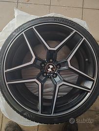 MERAVIGLIOSI CERCHI BMW R20 + 4 GOMME ESTIVE KHUMO