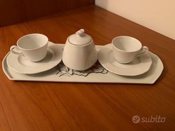 Set caffè con vassoio