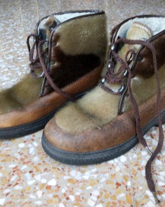 SCARPE DA NEVE MONTAGNA TAGLIA 35 DONNA O BIMBO