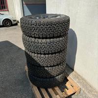 5 Cerchi Jeep + Pneumatici BF Goodrich 255/70R18