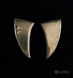 Orecchini in argento a triangolo