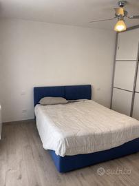 Ostia trilocale arredato con doppio terrazzo