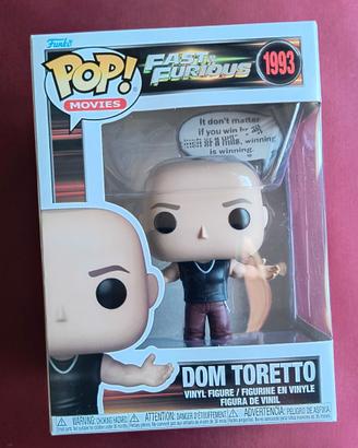 Pop! Movies  Fast & Furious #1993 Dom Toretto  New