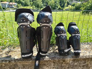 protezioni per MTB gambe e braccia Bluegrass 