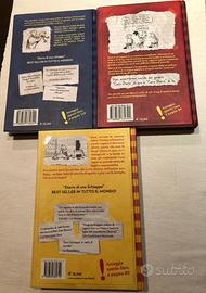 3 libri Diario di una schiappa