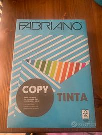 Risma di carta Fabriano Copy tinta azzurro