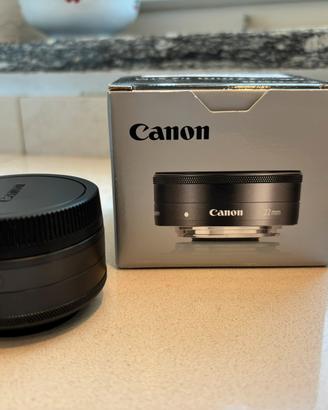 Canon EF-M 22mm f/2 STM – come nuovo