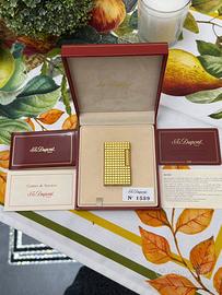 S.T DUPONT accendino- SET COMPLETO “Nuovo”