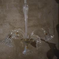 Antico Lampadario in vetro