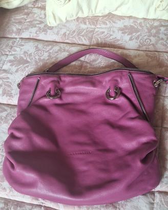 Borsa Coccinelle in Pelle Rosa Fuchsia, 3-in-1