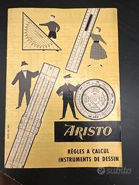 Aristo catalogo dei regoli calcolatori