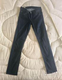 Jeans nero donna Lee W26 L31