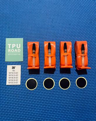 4 camere d’aria in TPU per bici da corsa (700C)