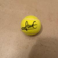 Pallina da tennis autografata Sara Errani