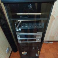 mobile per hi-fi completo di componenti audio 