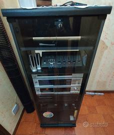 mobile per hi-fi completo di componenti audio 