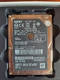 Hard Disk 1TB 2.5" SATA