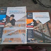 il tesoro della letteratura vol2 e vol3