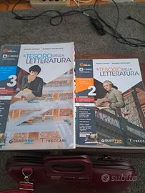 il tesoro della letteratura vol2 e vol3
