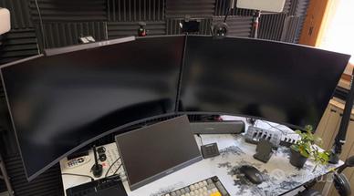 2 monitor LG ultragear 32