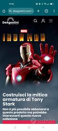 Iron Man completo da montare De Agostini 