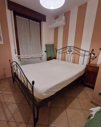 struttura letto ferro battuto