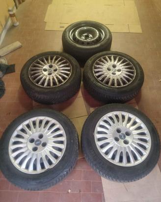 fiat punto - ruote 4 stagioni complete di cerchio