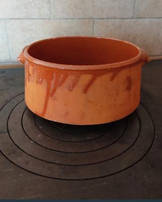 pentola coccio pugliese cm23x112altezza e 