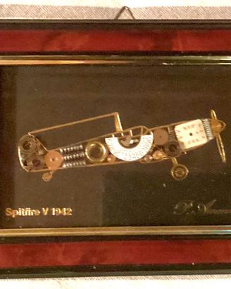 Arte con Ricambi Orologio P.Ammon - Spitfire 1942.