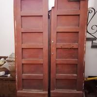 Portoncino ingresso in legno massello 135L 240H