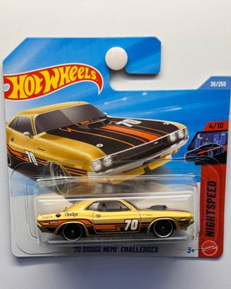Hot Wheels '70 Dodge Hemi Challenger - Nightspeed