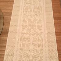 tris tappeti sardi avorio in cotone 