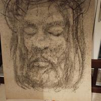 Gesù Cristo  carboncino 
