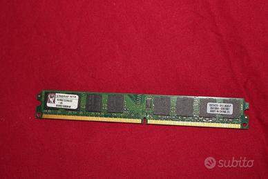 Memoria RAM Kingston KVR667d2n5 2GB 1.8V