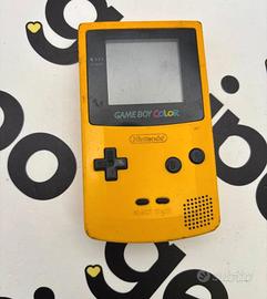 Nintendo Game Boy Color giallo yellow console 