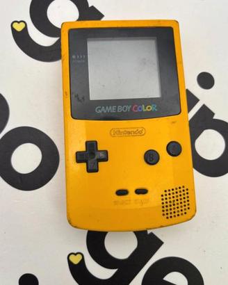Nintendo Game Boy Color giallo yellow console 