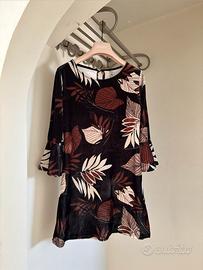Vestito in velluto autunnale