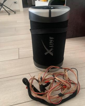 subwoofer xline chrome
