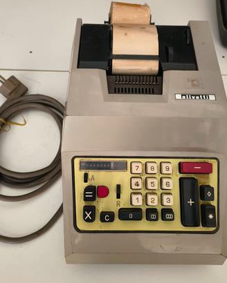 Calcolatrice Elettromeccanica Olivetti Multisumma 