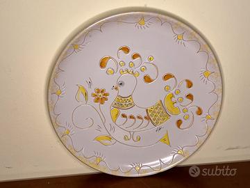Piatto rotondo - Ceramiche di Dorgali