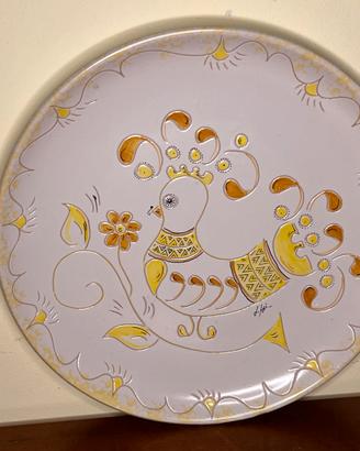 Piatto rotondo - Ceramiche di Dorgali