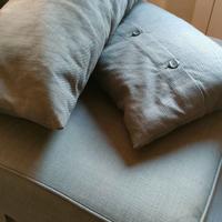 Pouf ektorp Ikea + 2 cuscini