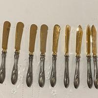 Servizio da frutta / da tè in argento