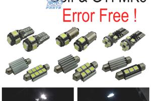 KIT 13 LAMPADE LED INTERNE PER VOLKSWAGEN VW GTI G