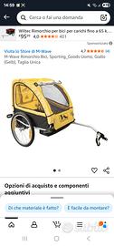rimorchio per bicicletta