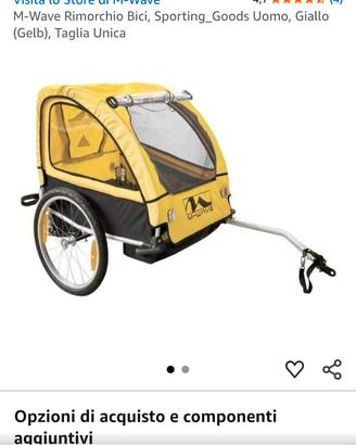 rimorchio per bicicletta