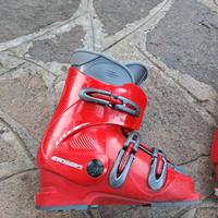 scarponi sci ragazzo taglia 245 