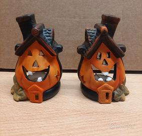 Zucca Halloween in terra cotta 