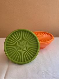 Set 2 Ciotole Decorate Tupperware